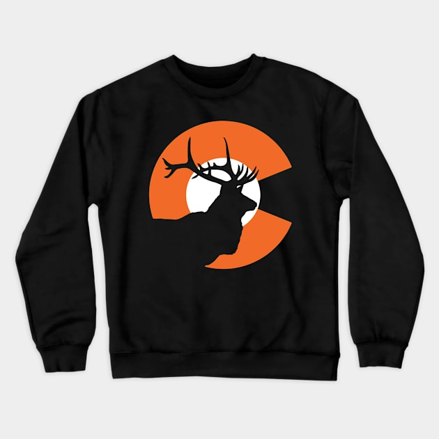 CO ELK Crewneck Sweatshirt by eespinoza92